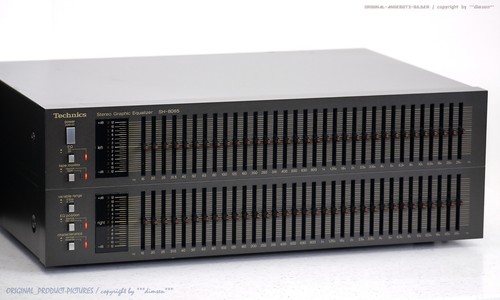TECHNICS SH-8065 Vintage High-End Graphic Stereo EQ Equalizer Revidiert+1J.Gar.!