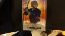 2021 Bowman Chrome #DOG-7 Gabriel Arias Dawn of Glory Mega Box Guardians