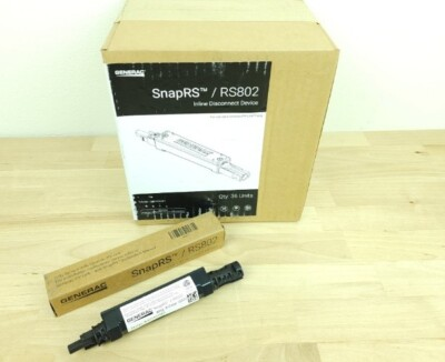 #ad 216 GENERAC RS802 SnapRS Inline Disconnect Device NEW Case Of 6 Boxes Lot $599.99