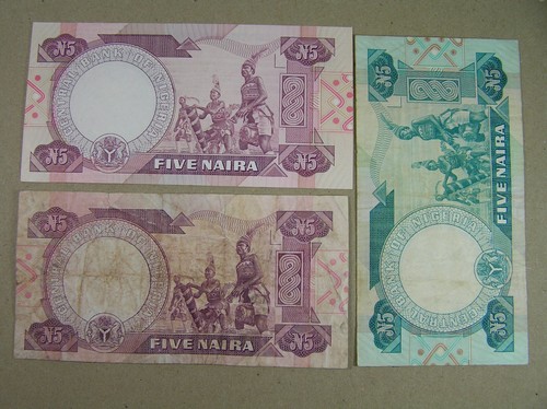 Nigeria Lot de 10 billets diff, 1967-1984 circ majoritairement VF à VF+, combinés S/H - Photo 9 sur 12