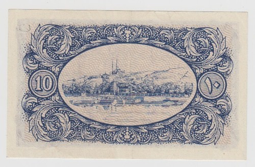 Egypt 10 Piastres 1940 P166b A UNC Arabian Serial Mohammed Ali Mosque Cairo Rare - Picture 2 of 6