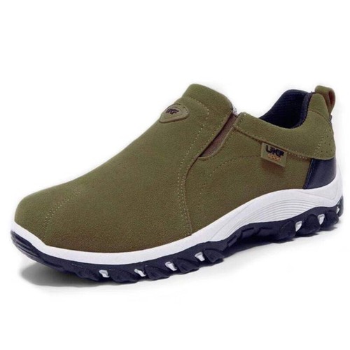 Mens Trainers Slip on Hiking Mesh Climbing Non-Slip Casual Shoes Outdoor Size - Picture 19 of 45