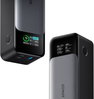 Anker 737 Portable Power Bank 140W 24000mAh Smart Display