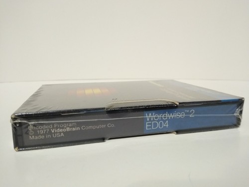 VideoBrain Wordwise 2 ED04 Family Computer Cartridge Program NEW! 1977 - Picture 2 of 5