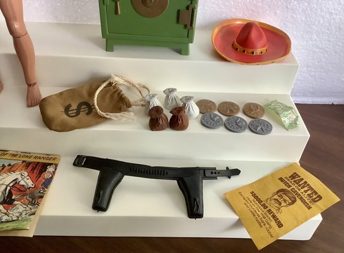 De colección. Gabriel Butch Cavendish The Lone Ranger años 70 CARSON CITY BANK ROBBERY Set - Imagen 3 de 8
