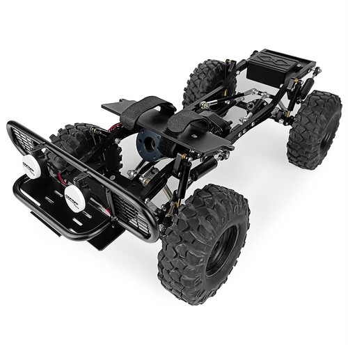 Aluminum Front Bumper Bar w/ Lampshade For 1:10 D90 D110 Crawler Model Car - Picture 12 of 12