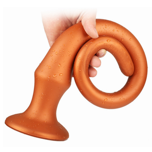 Super Long Dildo-Prostate-Male-Massager-Suction-Cup-Anal-Butt-Plug-Use Lubricant - Imagen 19 de 32