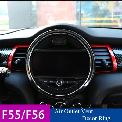 Candy Color Interior Front Air Outlet Vent Decor Ring For Mini