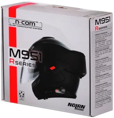N-COM M951 R Motorrad-Headset Nolan für N120-1 N100-6 N90-3 N80-8 N70-2 Einzel