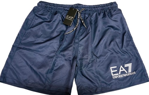 EMPORIO ARMANI EA7 BRANDNEU INNEN LEINEN NETZ SOMMER BADESHORTS - Bild 4 von 12