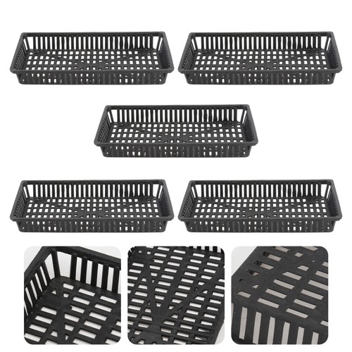 5 Pcs Pots for Pond Aquatic Planter Aquarium Container Live Plants - Picture 11 of 12