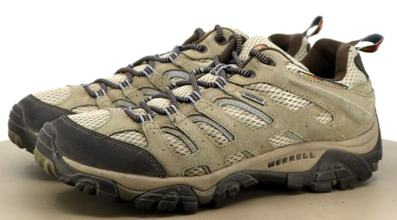 merrell waterproof trail hiking suede shoes