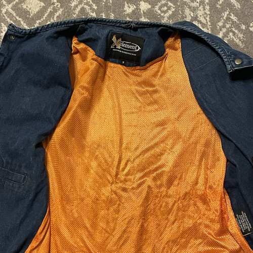 Xelement Motorcycle Vest Mens M Blue Denim Snap Moose Riders Biker Distressed - Picture 8 of 18