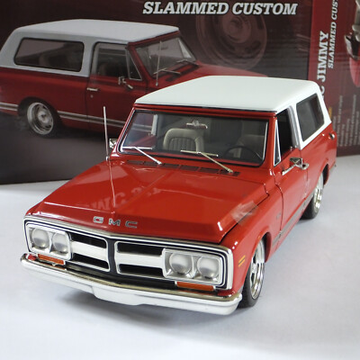 ACME 1/18 1970 GMC Jimmy Slammed Custom Red LTD A1807715 Neu GMP 525
