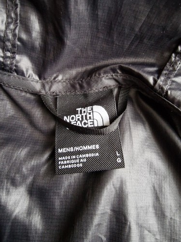 The North Face Herren Regenjacke leichter Windbreaker blau/schwarz L - Bild 3 von 6