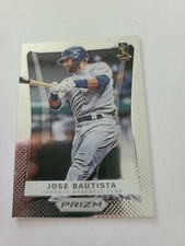 2012 Panini Prizm Baseball Card Jose Bautista #16
