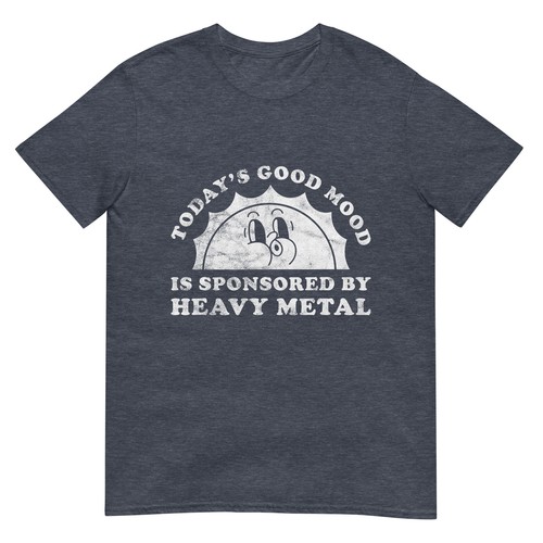 Funny Cute Vintage Retro Heavy Metal or Heavy Metal T-Shirt - Bild 7 von 17