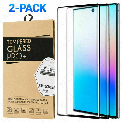 2Pack Tempered Glass For Samsung S10 S20 S21 Note 20 10 Plus Screen