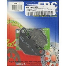 EBC FA67/3 Organic Base "FA" Brake Pads