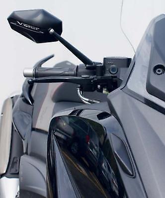 Original Rückspiegel-Paar Für Yamaha TMAX 500 (2009-2010) - Schwarz, Von RMS, Made In Italy