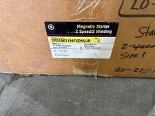 NEW GE  2 SPEED SIZE 1 120V COIL 3 PHASE  Combination Motor Starter