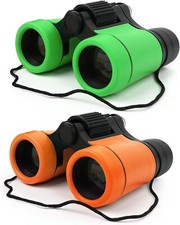 Kids Binoculars Shock Proof Toy Binoculars Set for Age 3-12 Years Old Boys