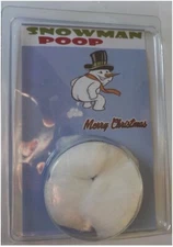 DIRTY SANTA Snowman Poop