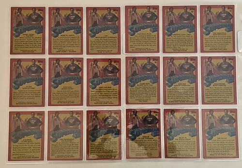 1983 DC Comics Superman 3 Trading Cards 1-99 Full Card Series FLAWS READ - Picture 7 of 20