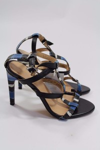 Schuhe Kombinierte Uk4 Zara Stiletto Multi Blue Black Coloured Sandalen Eur37 KJcluF13T5