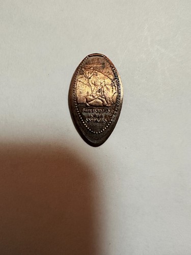 Christmas In The Smokies Elongated Coin Penny - Bild 4 von 5