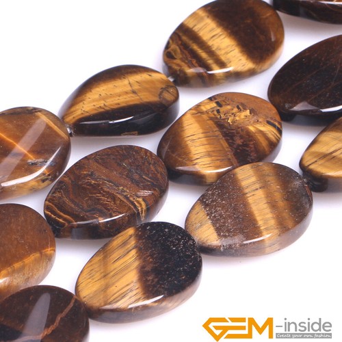 Natural Assorted Gemstones 18x25mm Oval Twist Loose Jewelry Making Beads 15" AU - Foto 29 di 37