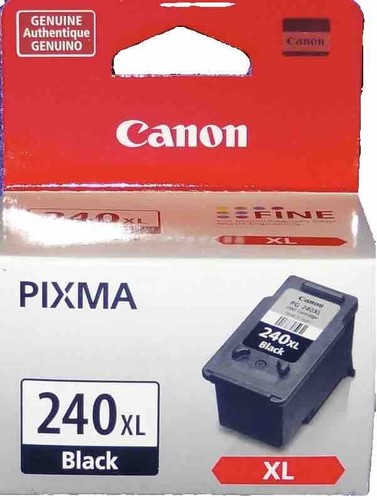 Genuine Canon PIXMA 240XL Black Ink Cartridge New PG-240XL - Afbeelding 1 van 3