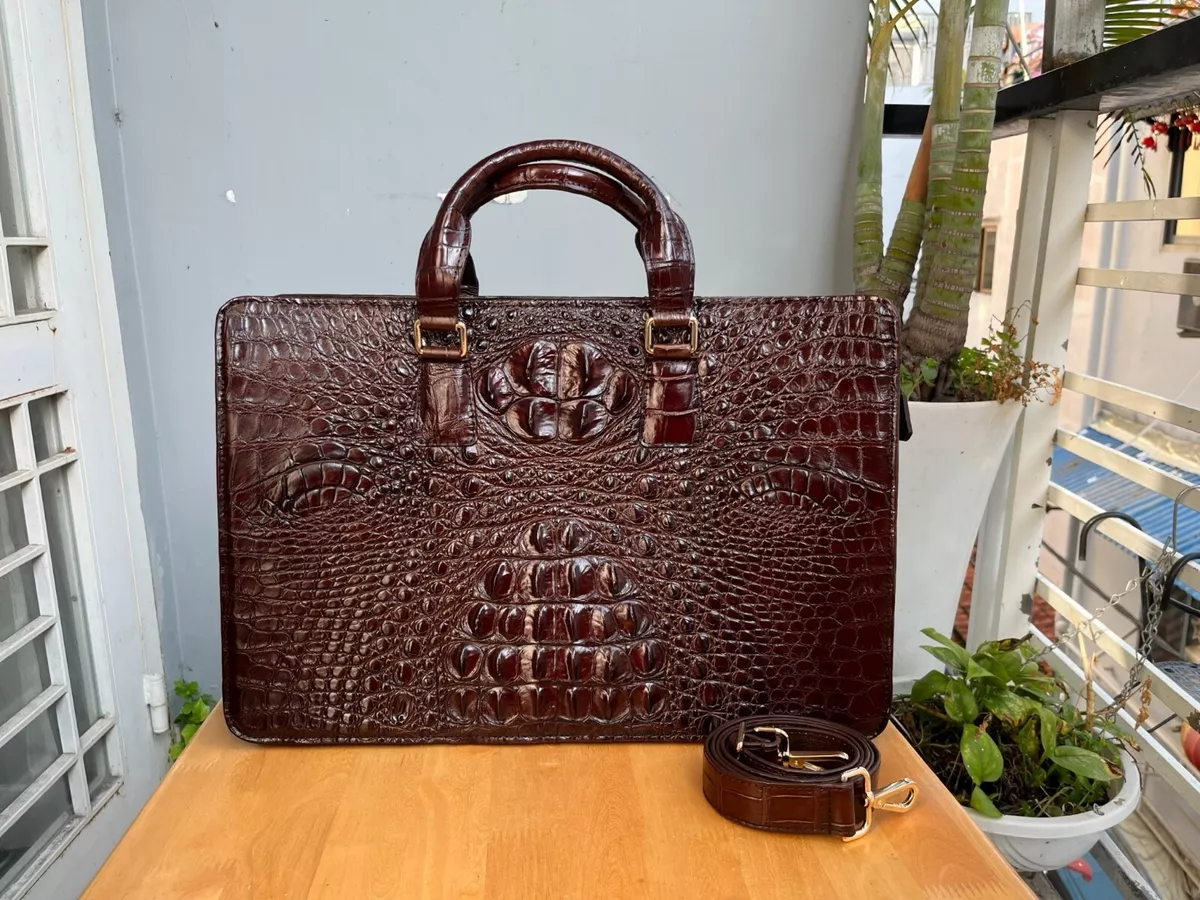 Fashion Alligator Bag and Luxury Alligator Briefcase for Men