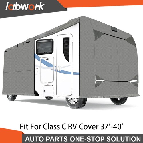 Labwork 30-43FT For Class A Motorhome Trailer Camper Waterproof RV Cover Storage - Picture 27 of 28