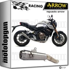 tubo de escape racing titanio pro-race arrow por honda cb 650 r 2023 23