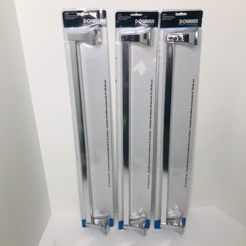 Moen Donner Collezione Contemporanea Set Asciugamani Bagno 24" 2224 Lotto di 3 Cromati - Foto 1 di 6