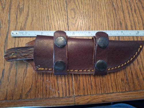 Antique Vintage Remington UMC RH4 Fixed Blade Knife w/UnmatchedSheath 1930-1932 - Picture 11 of 11