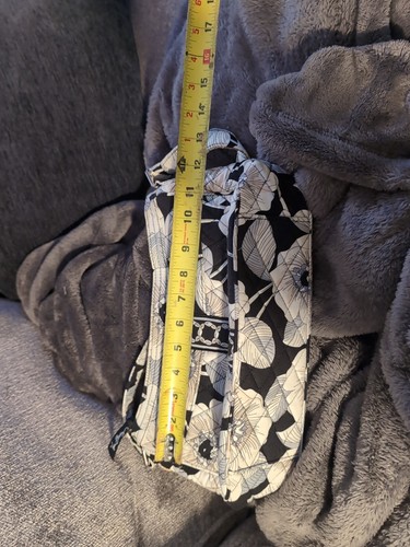 Vera Bradley Y2k Schultertasche Patchwork Hobo Blumen gesteppt Medium - Bild 6 von 7