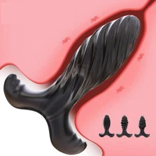 Waterproof Male Prostate Massage Vibrator G-Spot Dildo Orgasm Anal Butt Plug Toy