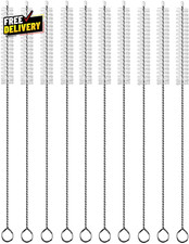 Straw Cleaner Brush Extend 12 Inch Extra Wide 12Mm Diam Pipe Cleaners Extra Long
