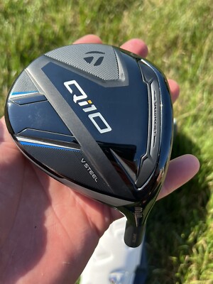 New Taylormade Qi10 15* #3 Wood Head Only With Headcover New Taylormade Qi10 15* #3 Wood Head Only With Headcover