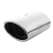 Exhaust Tip Trim Pipe Tail Muffler Chrome For Vauxhall Vivaro Tigra Meriva