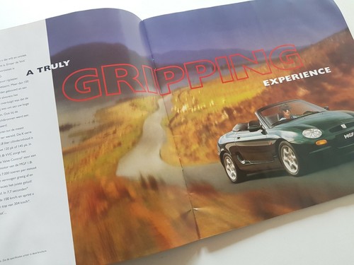 MGF Sales Brochure Dutch Edition - Picture 4 of 8