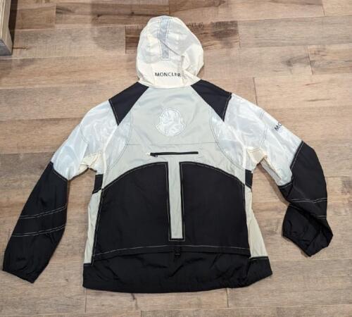$1690 Mens 5 Moncler x Craig Green "Jessop" Paneled Jacket White/Black 4 (XL) - Picture 4 of 9