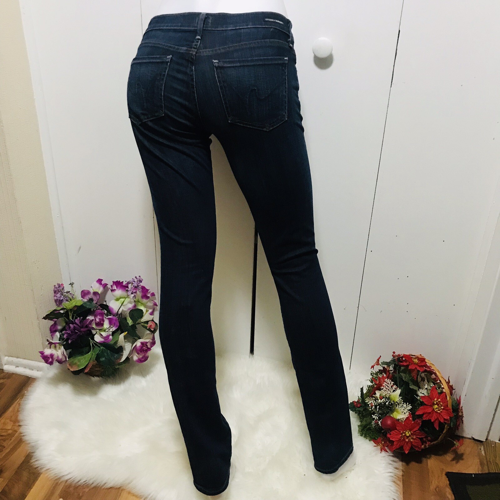 damen’s Citizens Of Humanity Ava Low Rise Straight Leg Jeans-Größe 26 damen’s Citizens Of Humanity Ava Low Rise Straight Leg Jeans-Größe 26