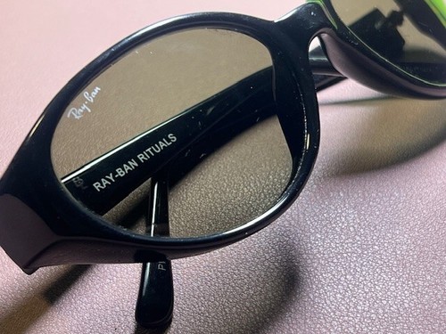 Ray-Ban B&L W2788 Vintage Rituals Black Oval Sunglasses Frames 14679 - Picture 5 of 8