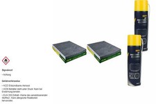 2x MANN FILTER Innenraumfilter Klimareiniger für VW Golf III 1H1 1.9 D 1.4