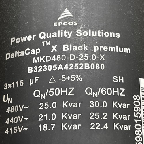 Epcos Kondensatoren, B32305A4252B080 MKD480-D-25.0-X (BIS ZU 4) - Bild 2 von 7