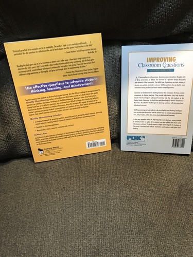 2 Books: Quality Questioning & Improving Classroom Questions - Picture 2 of 6