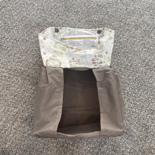Baby Graco Pack N Play DIAPER STACKER STORAGE Replacement Part Brown Owls Animal - Picture 2 of 6